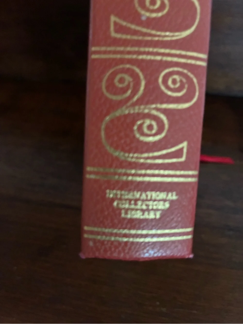 Vintage Walden And Other Writings Collectible Book by Thoreau Red & Gold